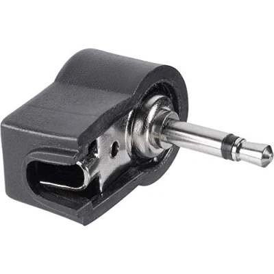 Afbeelding van BKL Electronic 072120 Jackplug 3.5 mm Stekker, haaks Aantal polen: 2 Mono Zwart 1 stuk(s)