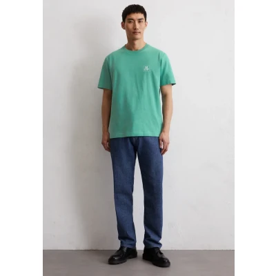 Afbeelding van Marc O&#039;Polo Regular Tshirt basic, Heren, Maat: 3XL, Eucalyptus