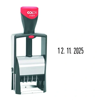 Afbeelding van COLOP Datumstempel Classic Line 2100/4 datum in cijfers afdrukkleur zwart