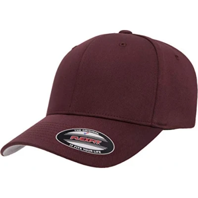 Afbeelding van Flexfit Atletische baseballpet voor heren, Roodbruin, L XL