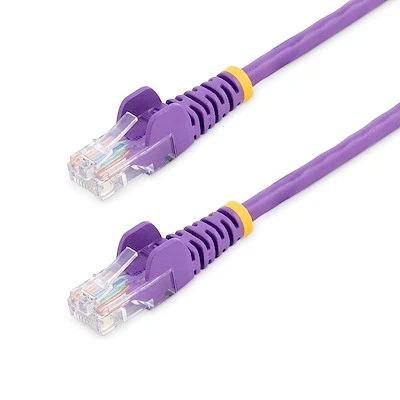 Afbeelding van UTP Category 6 Rigid Network Cable Startech 45PAT7MPL Purple 7 m