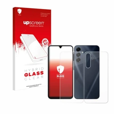 Afbeelding van upscreen Screenprotector voor Samsung Galaxy A16 5G (Voor+Achter) Folie Beschermfolie Beschermglas transparant