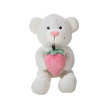 Afbeelding van Knuffelbeer Aardbei 75 cm