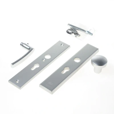Afbeelding van Ami Veiligheidsgarnituur Kruk/knop schild, PC 55 251/50 kn. 169/50 pc55 F1