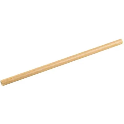 Afbeelding van Papieren Rietjes 10mm Natural (100 Stuks)