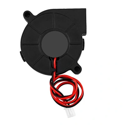 Afbeelding van VBESTLIFE DC Blow Radiale ventilator, turbofan, koelset, accessoires, processorventilator voor 3D prints, 12V/24V, 50 x 15 mm (12 V)