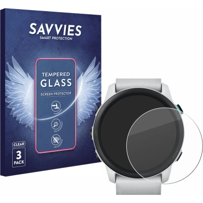 Afbeelding van Savvies Glas Screenprotector voor Garmin Forerunner 745 Gehard Beschermglas 9H (3 Stuks)