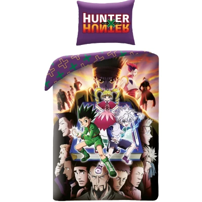 Afbeelding van Hunter x Dekbedovertrek, Gon Freecss Eenpersoons 140 200 + 70 90 cm Katoen
