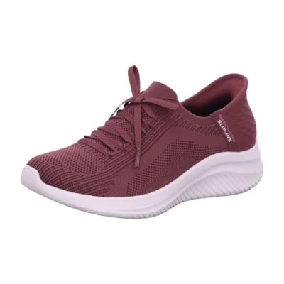 Afbeelding van Skechers Ultra Flex 3.0 Briljant Pad dames Sneaker Low top, Bordeaux, 39.5 EU