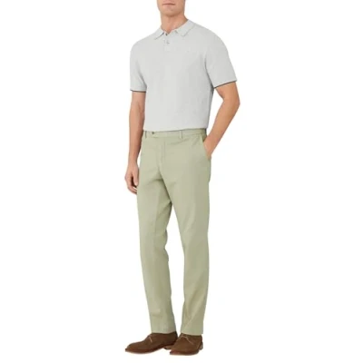 Afbeelding van Hackett London Heren Ultra Lw Chino K broek, Groen (zeegrasgroen), 31W/28L, (Zeegras Groen), 31W / 28L