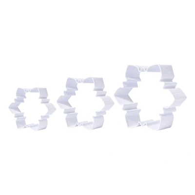 Afbeelding van PME Koekjes Uitstekers Sneeuwvlokken Set/3