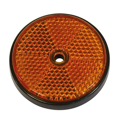 Afbeelding van Carpoint Reflector Rond Oranje