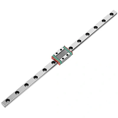 Afbeelding van Mini lineaire geleiding LML9B miniatuur rail 9 mm breedte + glijblok railgeleiding (260 mm)