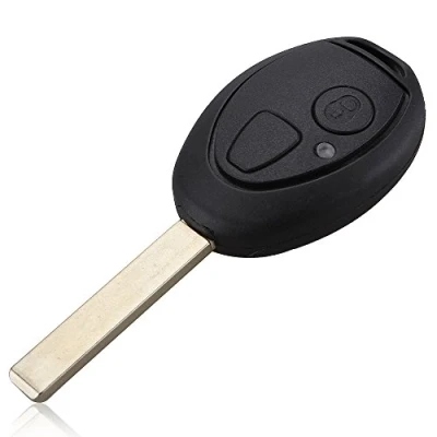 Afbeelding van Sleutelhoes voor Mini Cooper R50 R52 R53 S Cabriolet Plip afstandsbediening 2 toetsen met lemmet Phonillico®