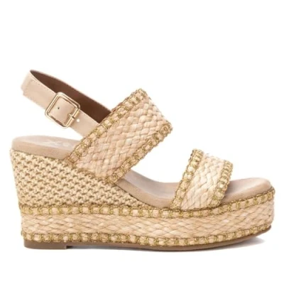 Afbeelding van XTI 143820 damessandalen, Beige, maat 37, 37 EU