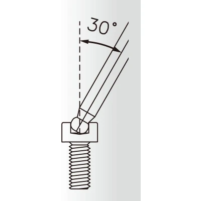 Afbeelding van IceToolz TwinHead Wrench 7M60 6 mm inbussleutels