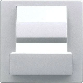 Afbeelding van Abb busch jaeger centraalplaat powerdock f aluzilver 6477 83 2cka006400a0058