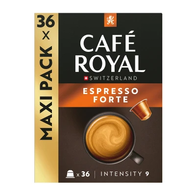 Afbeelding van 25% korting met code Café Royal Espresso Forte 36 cups 1 stuk 190 g