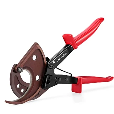 Afbeelding van Ratelsnijders, Dechengbao HS520A Heavy Duty draadsnijder voor aluminium koperen kabel tot 400 mm², ratel kabelsnijders