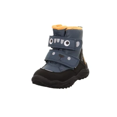 Afbeelding van Superfit Glacier Snowboots voor kinderen, Maat: 21, Schwarz/orange Textiel/ synthetisch