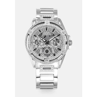 Afbeelding van Guess GW0464L1 Queen horloge Quartz horloges Zilverkleur