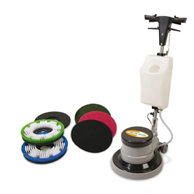 Afbeelding van FloorLine CT 17 Enkele schijfmachine met accessoires reinigingsmachine polijstmachine schuurmachine poetsmachine