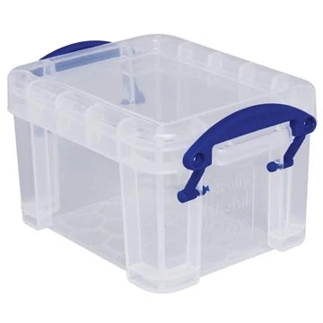 Afbeelding van REALLY USEFUL BOX 0,14 Liter 90 x 65 55mm transparant