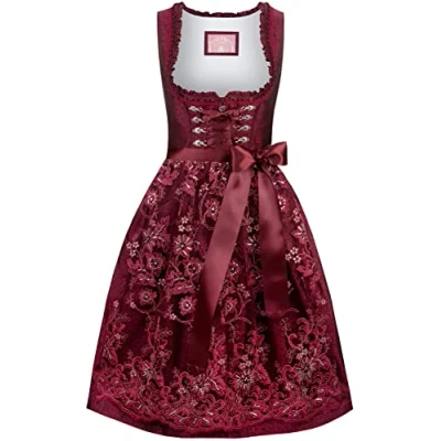 Afbeelding van Stockerpoint Dirndl Eva, rood, 38