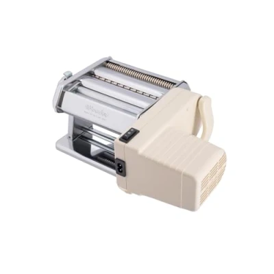Afbeelding van Imperia Titania Electric IPASTA elektrische pastamachine, 100% Made in Italy, verse pastamachine van staal, elektromotor, bladermachine, lasagne, Tagliolini fettuccine (model 2024)