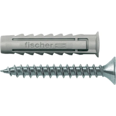 Afbeelding van Fischer Sx Plug/Schroef S x 8 40S/20 50 Stuks