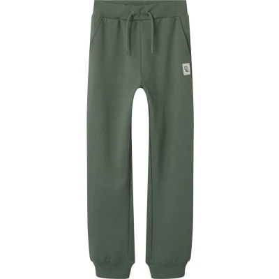 Afbeelding van NAME IT NKMNELLO NREG SWE PANT BRU PB Jongens Broeken groen maat 158