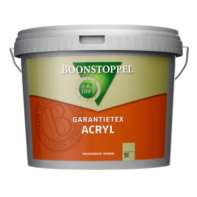 Afbeelding van Boonstoppel Garantietex Acryl Muurverf 5 liter Mengbaar