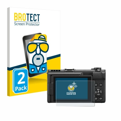 Afbeelding van BROTECT Screenprotector voor Canon PowerShot V1 Folie Beschermfolie matte (2 Stuks)