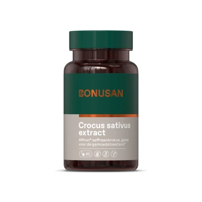Afbeelding van Bonusan Crocus Sativus Extract 60vc
