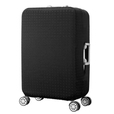 Afbeelding van Bagage Cover Protector, Koffer Covers Protector Elastische Reizen Stofdicht Trolley Case Beschermhoes Past 19 32 Inch (L: 66 71 cm), Zwart, L
