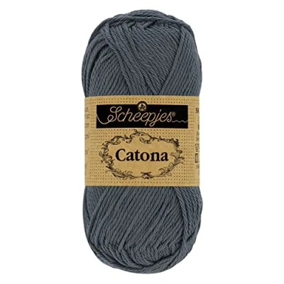 Afbeelding van Scheepjes Catona 10gr 393 Charcoal