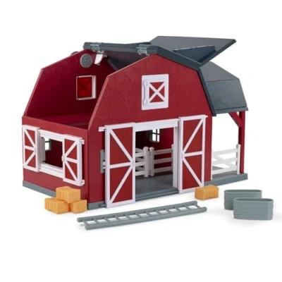 Afbeelding van Terra By Battat AN2101Z Houten Dierenschuur Speelset voor Kinderen 3+ (20 stuks)
