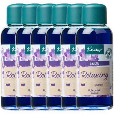 Afbeelding van 6x Kneipp Badolie Relaxing Lavendel 100 ml