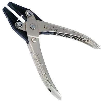 Afbeelding van Parallelle Actie Platte Neus Tang Dubbele Nylon Jaws Sieraden Maken Gereedschap Opticiens Hobby En Creatieve Kunst Ambachtelijke 14 cm PTL®