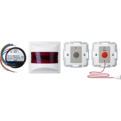 Afbeelding van Merten MEG4849 1419 Compleet System M Polar wit