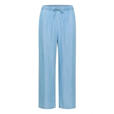Afbeelding van Part Two Cibellspw PA Broek, Dames, Maat: 42, Medium blue denim