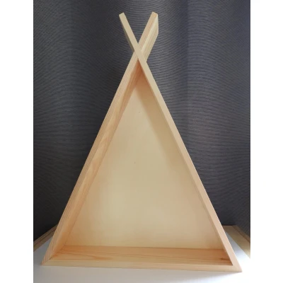 Afbeelding van Wooden Tipi tent with hanger