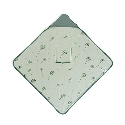 Afbeelding van Zamboo Wikkeldeken voor babyzitje, dunne zomerbabydeken van 100% katoen, 80 x cm, Oeko Tex Standard 100 getest, mintgroen
