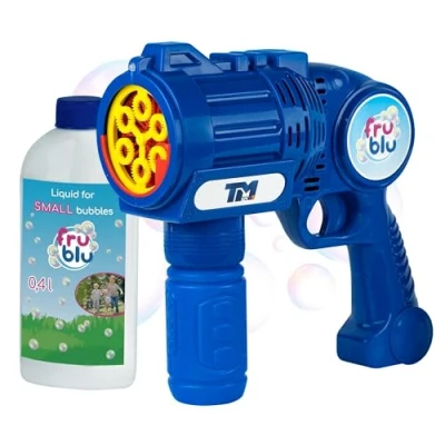 Afbeelding van Zeepbellenpistool, zeepbellenmachine + vloeistof 400ml