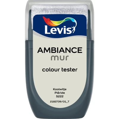 Afbeelding van Levis Verf Ambiance Mur Mat Tester 30ml Koolwitje