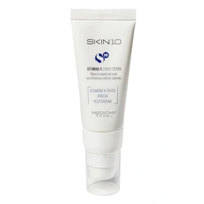 Afbeelding van MEDICHY MODEL Skin10 Vitamine K Oxide Crème Vermindert vasculaire vlekken, blauwe plekken, couperose, oedeem Antioxidant Formule 30 ml