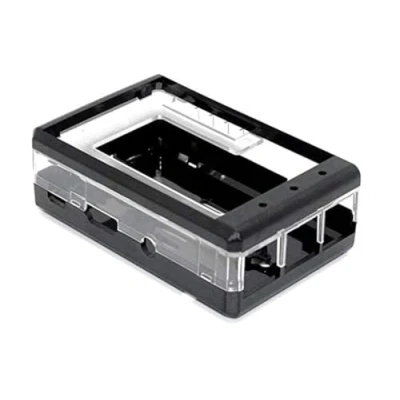 Afbeelding van sb components 3,2 inch TFT LCD transparante behuizing voor Raspberry Pi 2 (zwart)