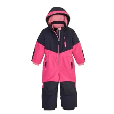 Afbeelding van first instinct by killtec Kind Ski overall/snowsuit met capuchon FISW 36 MNS ONPC, fuchsia, 122/128, 42257 000