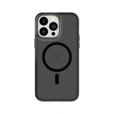 Afbeelding van tech21 T21 9862 iPhone 14 Pro Max Evo Tint Compatibel met MagSafe Schokabsorberend en krasbestendig getint telefoonhoesje 3,7 m Multi Drop Protection,Asgrijs