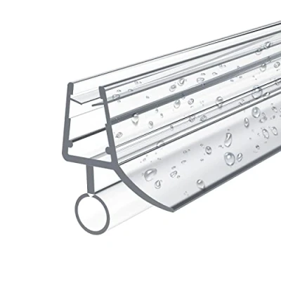 Afbeelding van EMKE Douchedeurafdichting, vervangende afdichting, waterafstotende doucheafdichting, spatbescherming, douchecabine, badkamer, 7 8 mm, glas, 800 mm